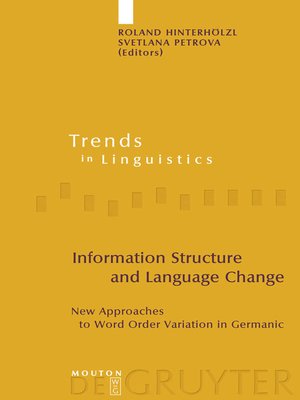cover image of Information Structure and Language Change